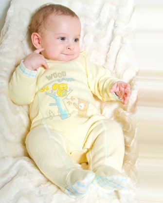 Śpioszki niemowlęce WOODLAND